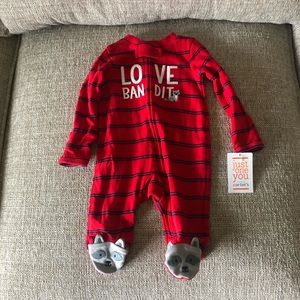 NWT Just One You- Carter’s Love Bandit Footsie